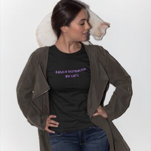 Offleash'd Easily Distracted by Cats Shirt