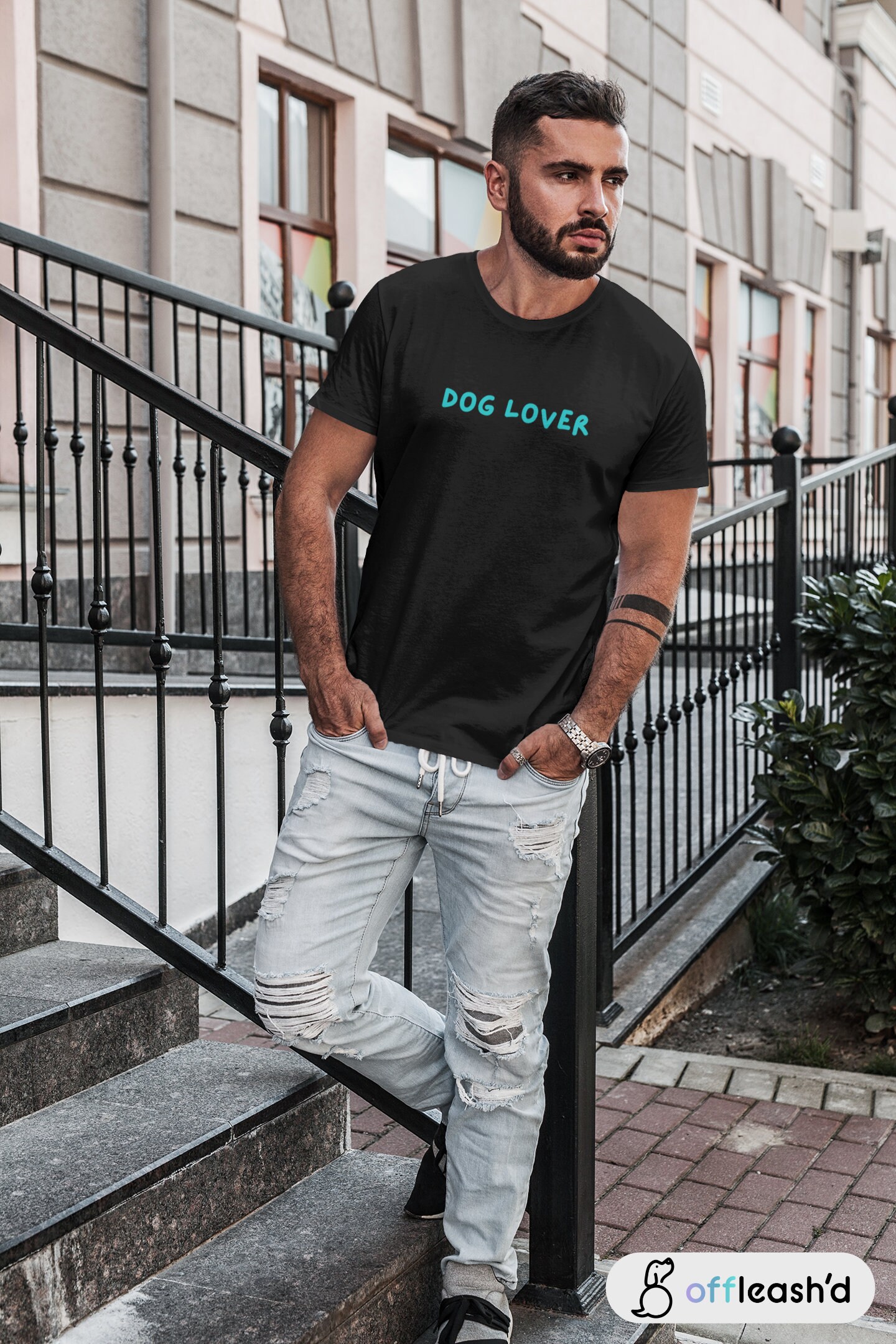 Dog Lover Shirt for Dad - Image 3