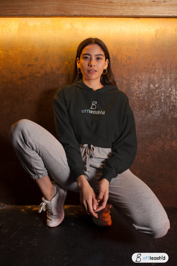 Offleashd Crop Hoodie | Offleashd Official Apparel - Image 8