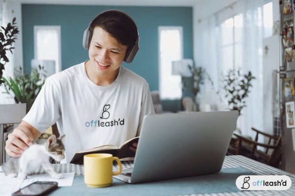Offleashd Men's Cotton Crew Tee | Offleashd Official Apparel - Image 4